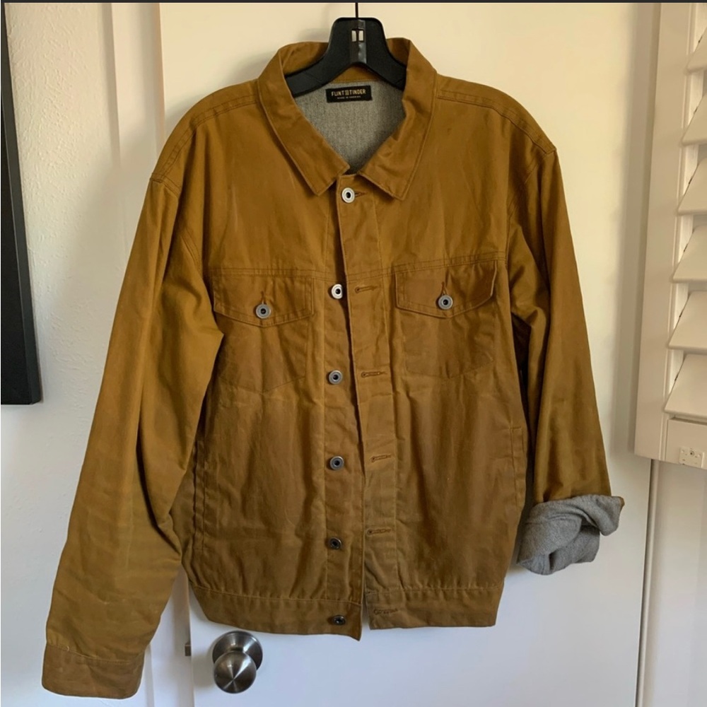 (Lined) Flint Tinder Trucker Jacket - Medium